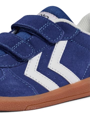 Hummel Kinder Sneaker "Victory Suede Ii Infant" in Blau