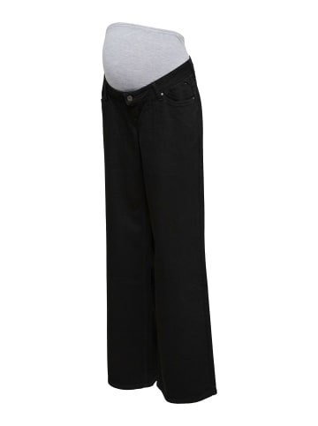 mama licious Umstandsjeans mit weitem Bein in Black