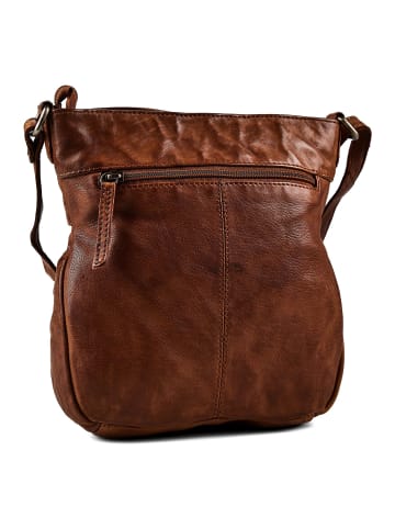 Greenburry Torro Lavado Umhängetasche Leder 24 cm nut