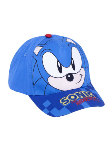 Cerda 2tlg. Set Cap mit Sonnenbrille Sonic The Hedgehog in Blau