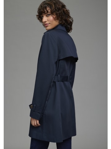Laura Scott Trenchcoat in navy
