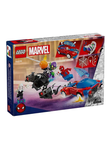 LEGO Super Heroes 76279 Spider-Mans Rennauto & Venom Green Goblin