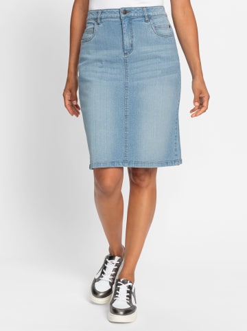 WITT WEIDEN Jeans-Rock in blue-bleached