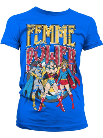 DC Comics Shirt in Blau