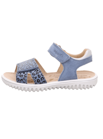 superfit Sandale SPARKLE in blau/kombi