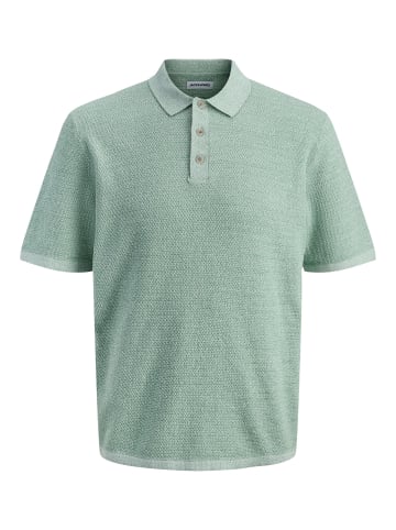 Jack & Jones Einzigartiges Knit Polo-Shirt mit Kentkragen in Grün