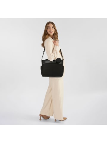 Guess Eco Schultertasche 35 cm Laptopfach in black