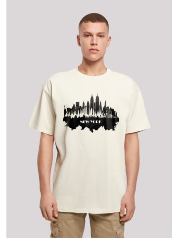 F4NT4STIC T-Shirt Cities Collection - New York skyline in sand