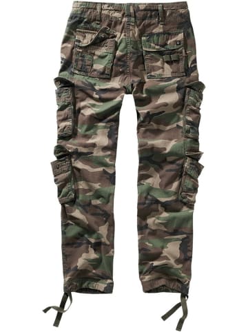 Brandit Cargohose "Pure Slim Fit Pants" in Camouflage