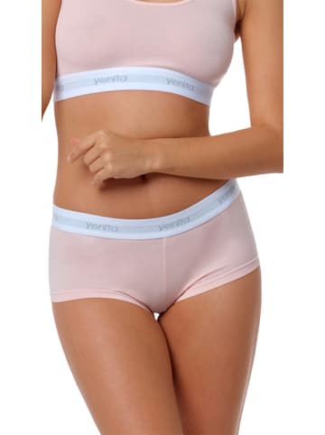 Yenita® Panties (3er Set) Modern-Sports-Collection in pink