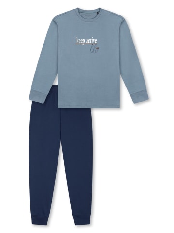 Schiesser Schlafanzug Nightwear in Mineral