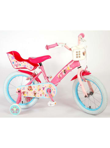 Volare Kinderfahrrad Disney Princess für Mädchen 16 Zoll Kinderrad in Rosa 4 Jahre