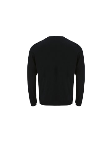 OLYMP  V Pullover in schwarz