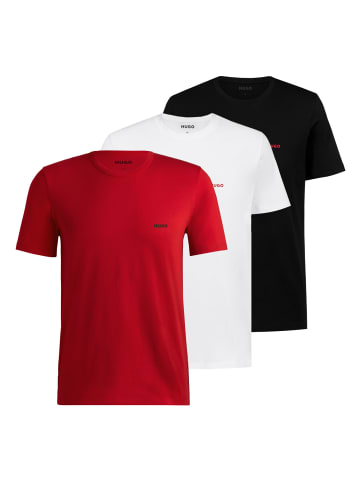 HUGO 3er Pack T-Shirts Crew-Neck in Mehrfarbig