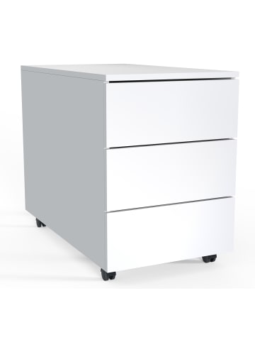 VCM  Rollcontainer Beistellcontainer Dalosa 70 cm in Weiß