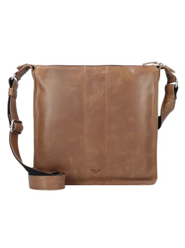 VLD VOi Leather Design City Cowboy Insa Umhängetasche Leder 28.5 cm in cognac