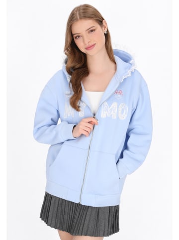 myMo Women Hoodie in light blue