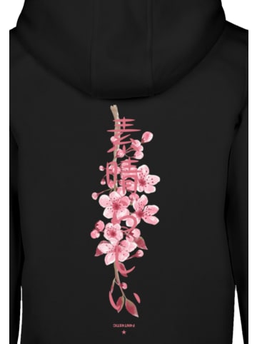F4NT4STIC Hoodie Cherry Blossom in schwarz