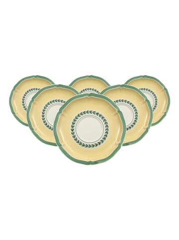 Villeroy & Boch 6er Set Suppenuntertassen French Garden Fleurence in Bunt ø 17 cm in bunt