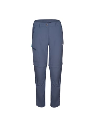 Westfjord Zipp-Off Softshellhose Skogar in cliff blue