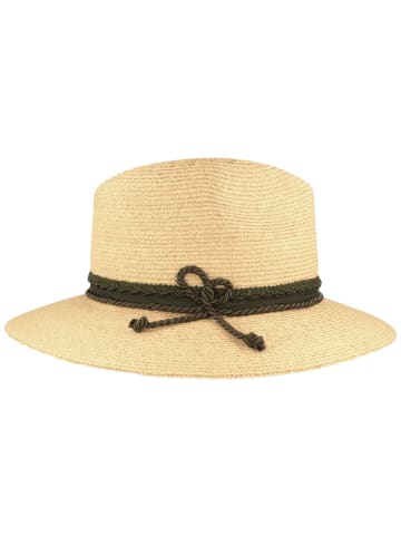 BREITER Trachtenstrohhut in beige