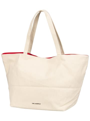 Karl Lagerfeld Shopper K/RSG Canvas in Natural