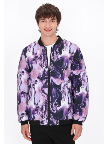 MO Men Jacket in purple multicolor