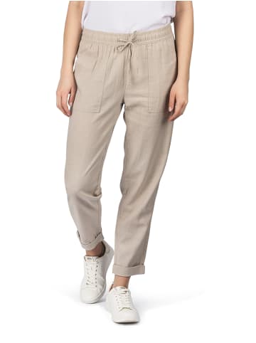 DENIMFY Stoffhose / Chino DFLinda regular/straight in Beige