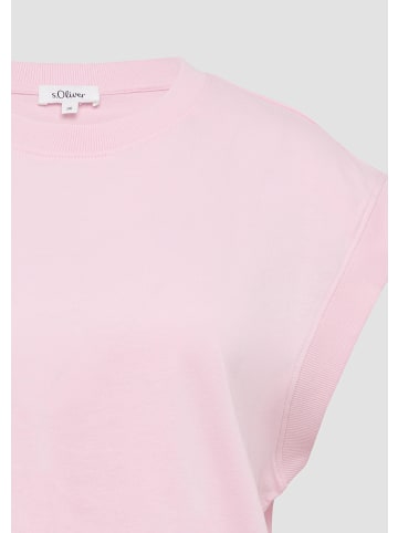 s.Oliver T-Shirt ärmellos in Pink