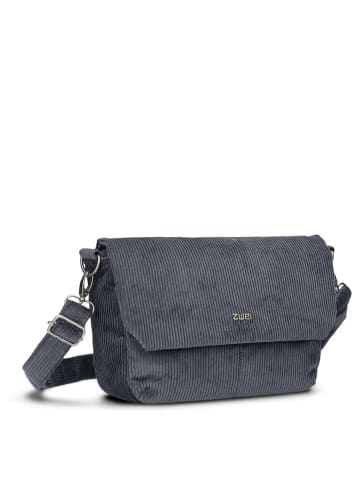 Zwei Mademoiselle M60 - Umhängetasche 33 cm (cord-mocca) in cord-polar