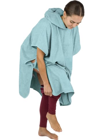 normani Badeponcho aus Bio-Baumwolle Sitra in Hellblau