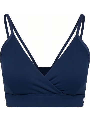 Hummel Sport-BH "Yoga Strap Bra" in Blau