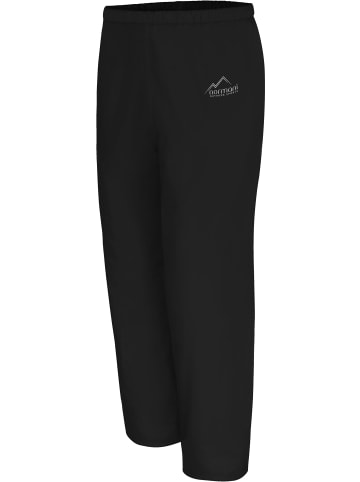 Normani Outdoor Sports Kinder Regenhose mit Fleecefutter in Schwarz