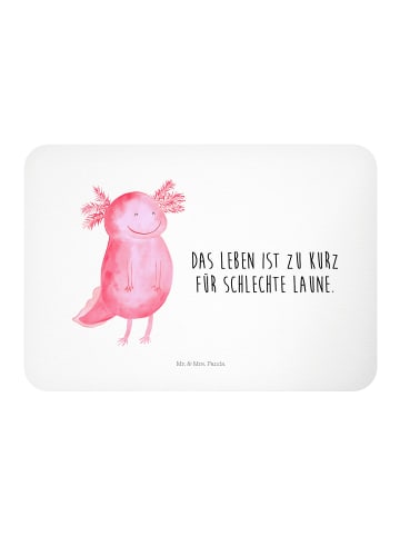 Mr. & Mrs. Panda magnet Axolotl Glücklich mit Spruch in Weiß