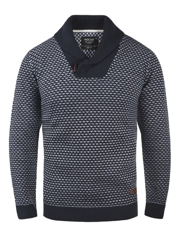 INDICODE Strickpullover IDCopent 35451MM Strickpulli aus Grobstrick in dunkelblau