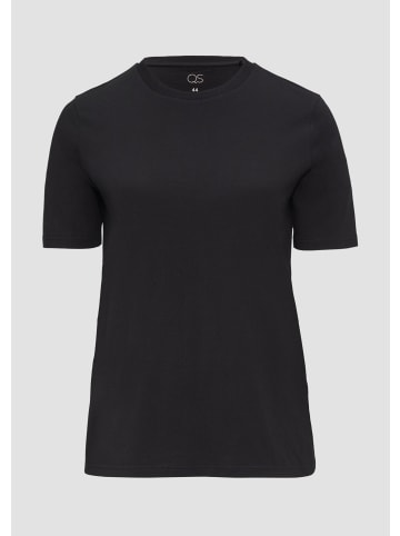 QS T-Shirt in 9999_schwarz