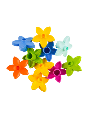 LEGO DUPLO® Blumen Set Bunt 10x Teile - ab 18 Monaten in multicolored