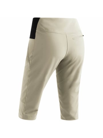 Maier Sports Outdoorhose Latit Capri Vario in Braun