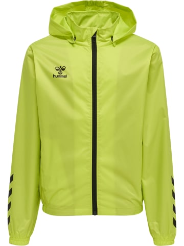 Hummel Reißverschluss Windbreaker Hmlcore Kinder in LIME POPSICLE