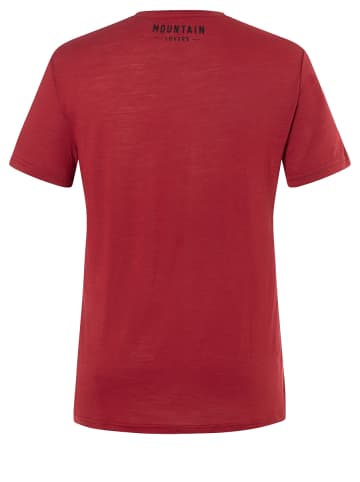 super.natural Merino T-Shirt in rot