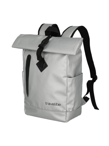 travelite Basics Daypack 48 cm in silver