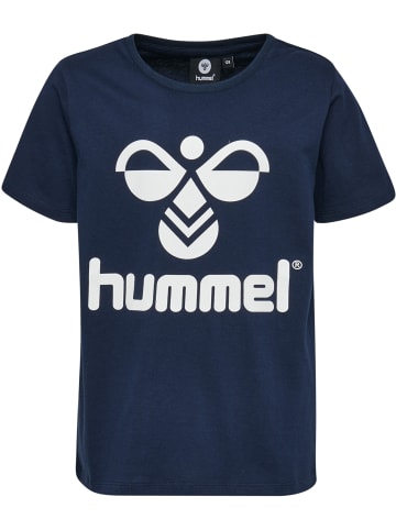 Hummel Hummel T-Shirt S/S Hmltres Mädchen Atmungsaktiv in BLACK IRIS