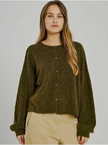 Norr Strickjacke Halli in Army