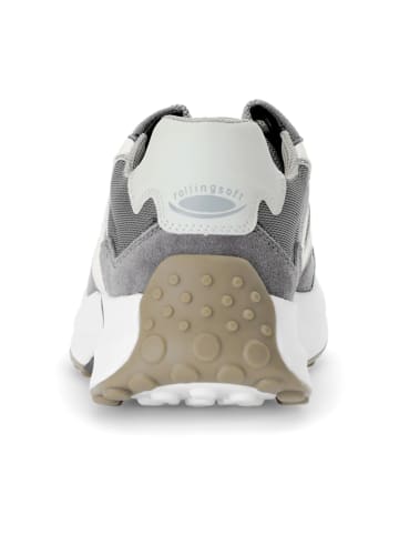 rollingsoft Komfort Schnürschuhe in Grau