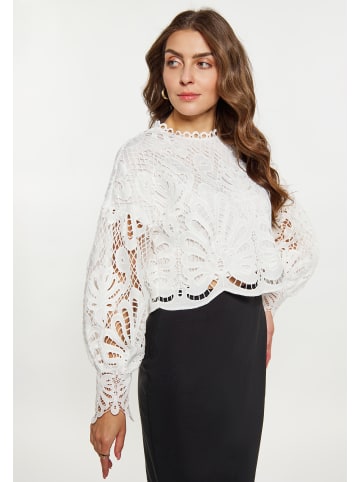 faina Damen Bluse in Wollweiss