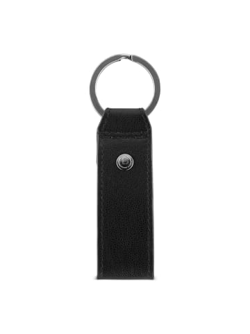 Bugatti Black Magic Schlüsselanhänger Leder 3.5 cm schwarz