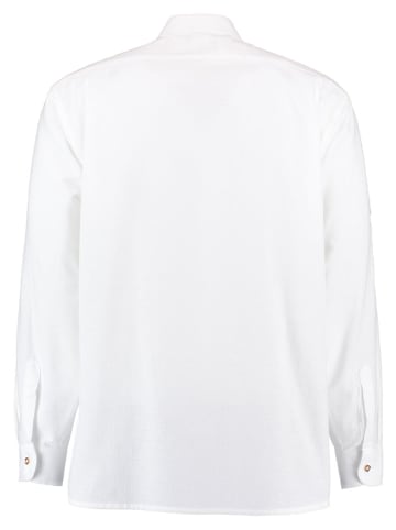 OS-Trachten Trachtenhemd Flafa in weiß