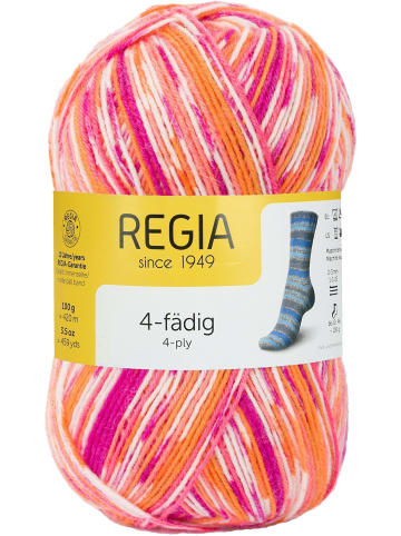 Regia Handstrickgarne 4-fädig Color, 100g in Papagei