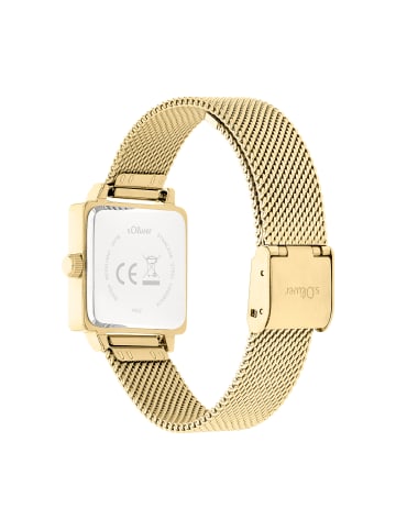 s.Oliver Quarzuhr SO-4492-MQ in Gold