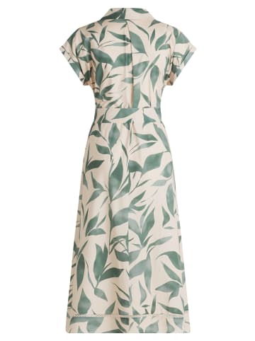 BETTY & CO Hemdblusenkleid mit Print in Nature/Green